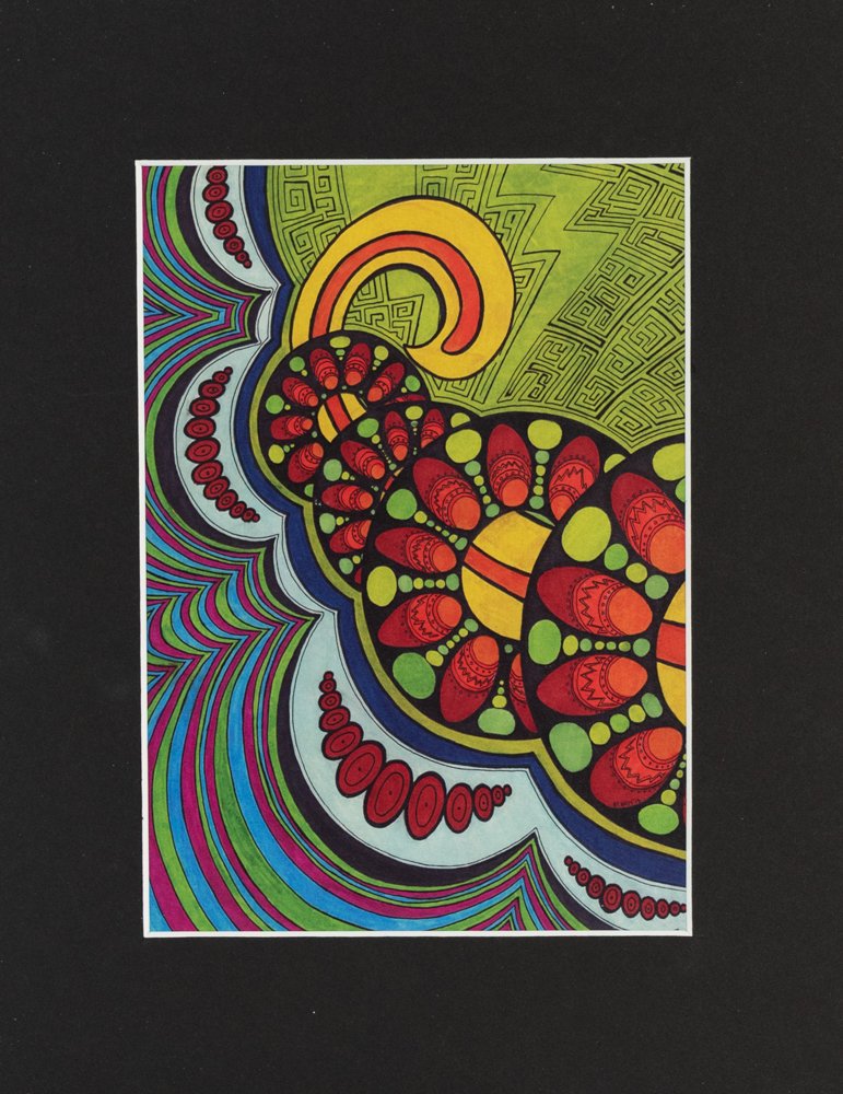 Abstract Color 2 8x10