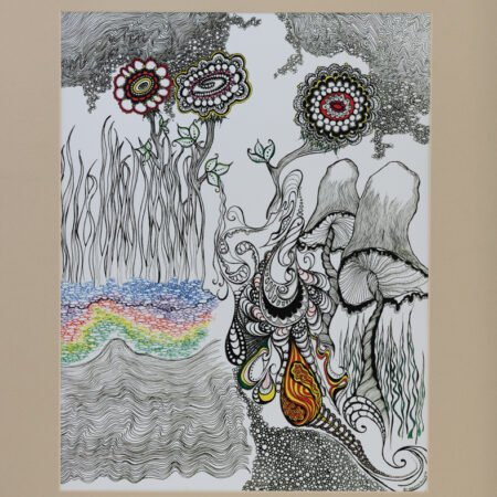 Paroxysm Matted Print 11x14